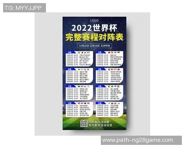 2022年世界杯足球赛事完整时间表及各队比赛安排一览